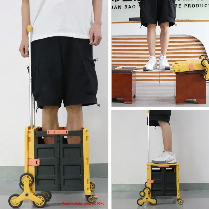 Carrito de compras plegable mi - Pull Cart Fold reseña y precio