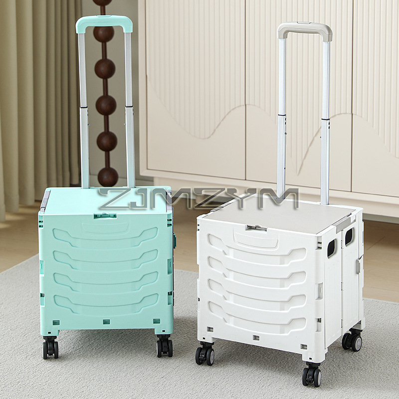 Carrito de compras plegable rá - Pull Cart Fold reseña y precio