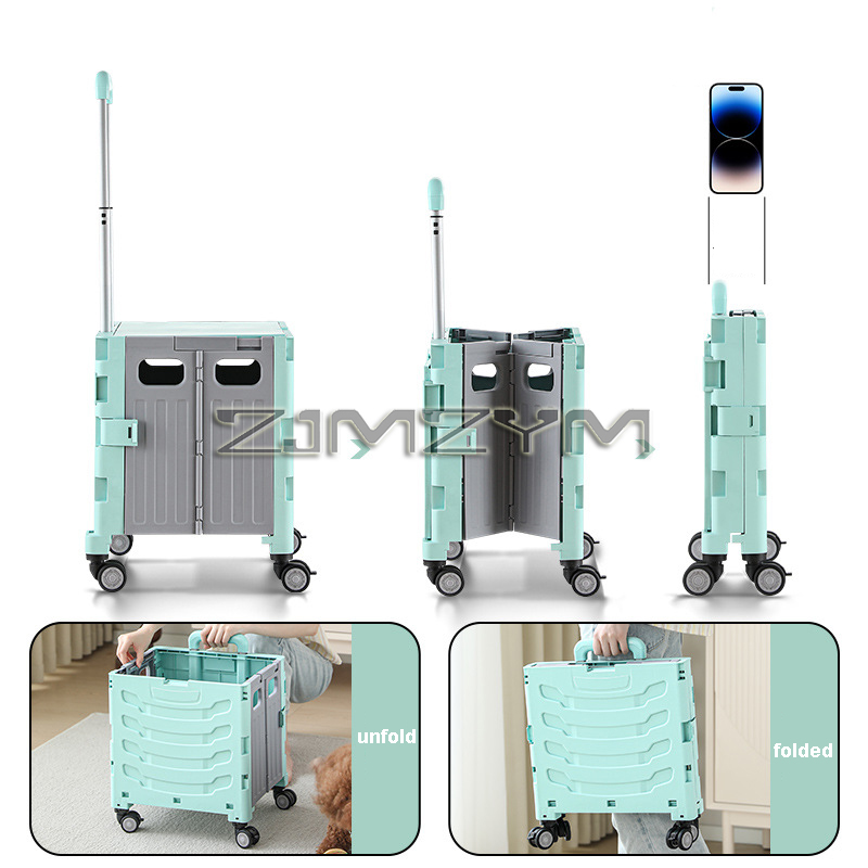 Carrito de compras plegable rá - Pull Cart Fold reseña y precio