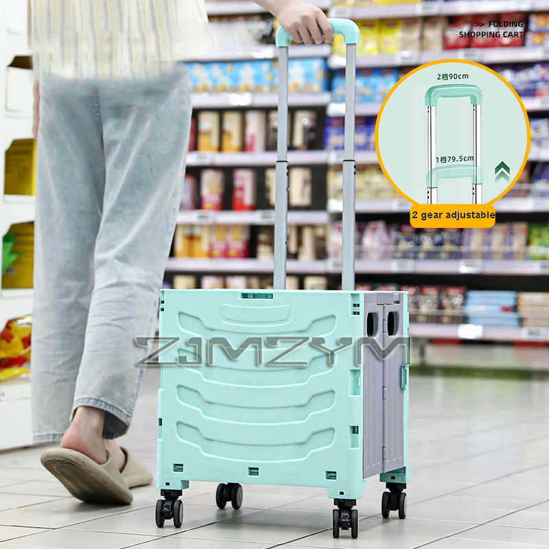 Carrito de compras plegable rá - Pull Cart Fold reseña y precio