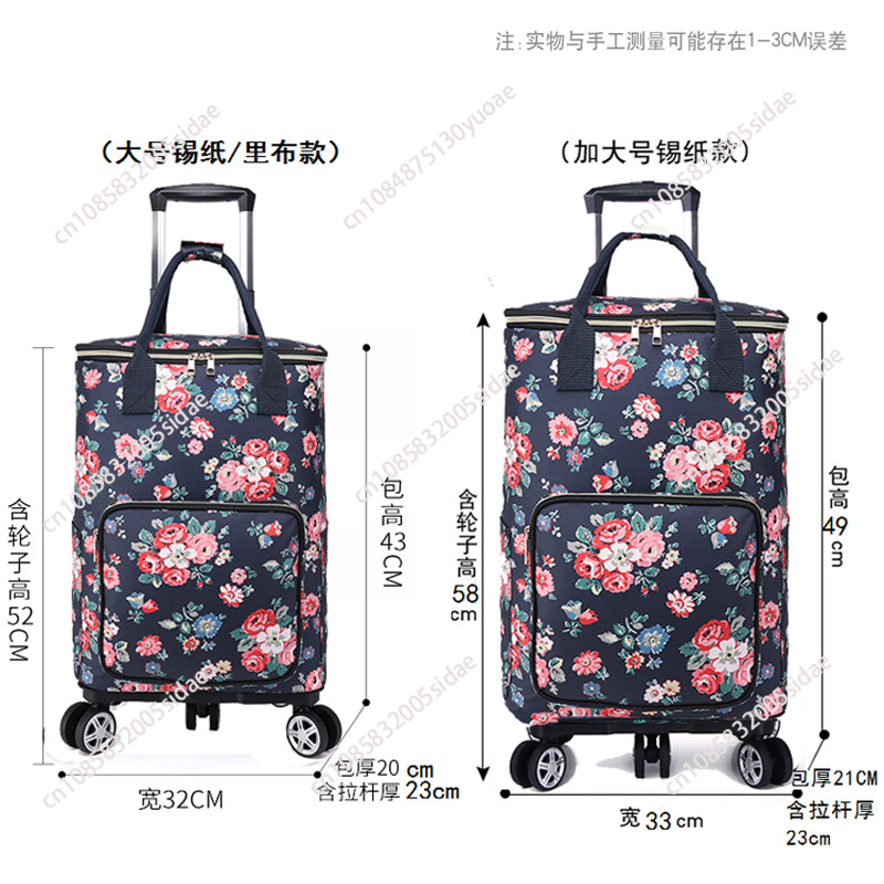 Nuevo carrito de supermercado, - Pull Cart Fold reseña y precio